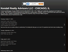 Tablet Screenshot of kendallrealtyadvisors.blogspot.com