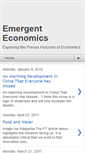 Mobile Screenshot of emergenteconomics.blogspot.com