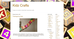 Desktop Screenshot of kidzcrafts.blogspot.com