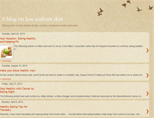 Tablet Screenshot of eatlowsodium.blogspot.com