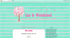 Desktop Screenshot of liza-in-wonderland.blogspot.com