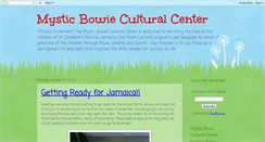 Desktop Screenshot of mysticbowieculturalcenter.blogspot.com