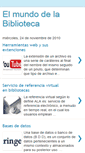 Mobile Screenshot of bibliotecariosdelimset.blogspot.com