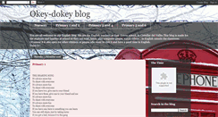 Desktop Screenshot of okey-dokeyblog.blogspot.com
