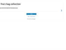 Tablet Screenshot of firazbagcollection.blogspot.com