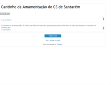 Tablet Screenshot of cantinhoamamentacaocss.blogspot.com