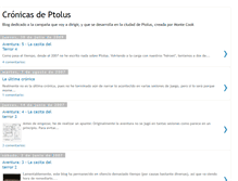 Tablet Screenshot of blog-ptolus.blogspot.com