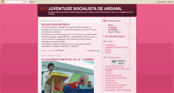 Desktop Screenshot of js-arganil.blogspot.com