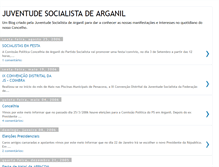 Tablet Screenshot of js-arganil.blogspot.com