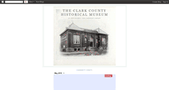 Desktop Screenshot of cchmuseum.blogspot.com