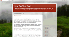 Desktop Screenshot of howgoodisgod.blogspot.com