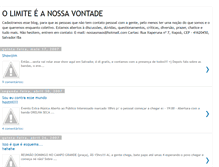 Tablet Screenshot of nossasmaos.blogspot.com
