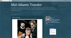 Desktop Screenshot of midatlantictraveler.blogspot.com