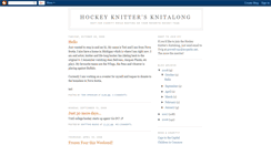 Desktop Screenshot of hockeyknitalong.blogspot.com