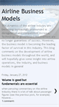 Mobile Screenshot of airlinebusinessmodels.blogspot.com