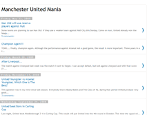 Tablet Screenshot of manchesterunitedmania.blogspot.com