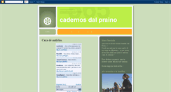 Desktop Screenshot of cadernosdalpraino.blogspot.com