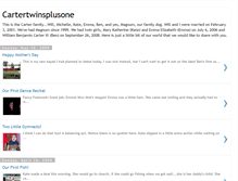 Tablet Screenshot of cartertwinsplusone.blogspot.com