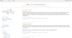 Desktop Screenshot of mr-gs-class.blogspot.com
