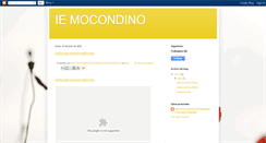 Desktop Screenshot of iemocondino.blogspot.com