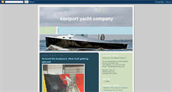 Desktop Screenshot of eastportyacht.blogspot.com