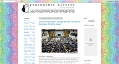 Desktop Screenshot of pensamentodiverso.blogspot.com