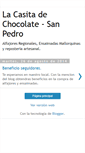 Mobile Screenshot of lacasitadechocolatesanpedro.blogspot.com