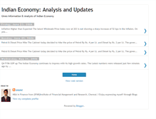 Tablet Screenshot of economy-india.blogspot.com