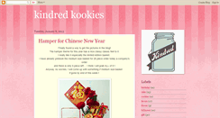 Desktop Screenshot of kindredkookies.blogspot.com