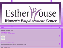 Tablet Screenshot of estherhousewomensempowerment.blogspot.com