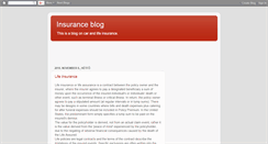 Desktop Screenshot of carinsurance4you.blogspot.com