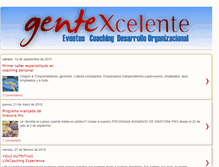 Tablet Screenshot of genteexcelente.blogspot.com