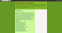 Desktop Screenshot of lafoliedesmorilles.blogspot.com