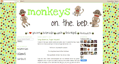 Desktop Screenshot of monkeys-on-the-bed.blogspot.com