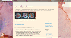 Desktop Screenshot of blissfulartist.blogspot.com