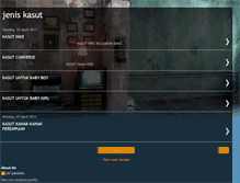 Tablet Screenshot of jeniskasut.blogspot.com
