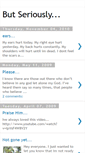 Mobile Screenshot of butseriously-dt.blogspot.com