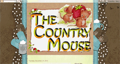 Desktop Screenshot of jennifer768-thecountrymouse.blogspot.com