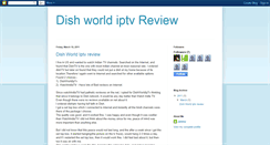 Desktop Screenshot of dishworldiptv.blogspot.com