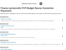 Tablet Screenshot of finance-perso.blogspot.com