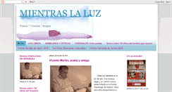 Desktop Screenshot of mientraslaluz.blogspot.com