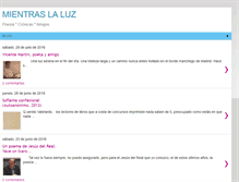 Tablet Screenshot of mientraslaluz.blogspot.com