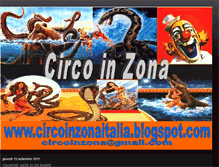 Tablet Screenshot of circoinzonaitalia.blogspot.com