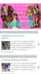 Mobile Screenshot of luciagilstarclubdefans.blogspot.com