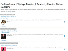 Tablet Screenshot of fashion-lines.blogspot.com