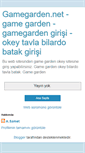 Mobile Screenshot of game-garden.blogspot.com