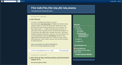 Desktop Screenshot of filmindir-indir.blogspot.com