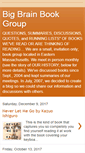 Mobile Screenshot of bigbrainbookgroup.blogspot.com