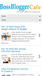 Mobile Screenshot of bossbloggercafe.blogspot.com