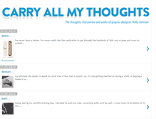 Tablet Screenshot of carryallmythoughts.blogspot.com